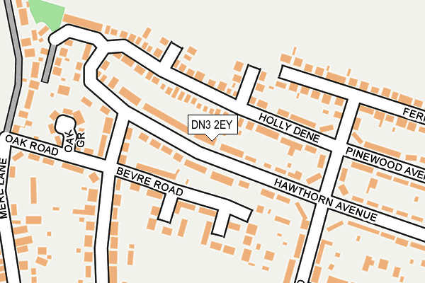 DN3 2EY map - OS OpenMap – Local (Ordnance Survey)