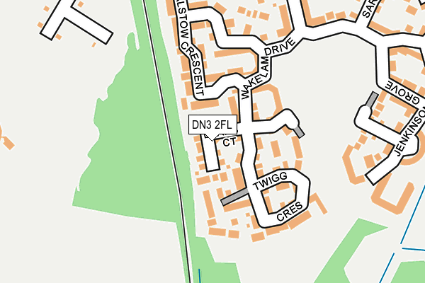 Map of DBUK IT LIMITED at local scale