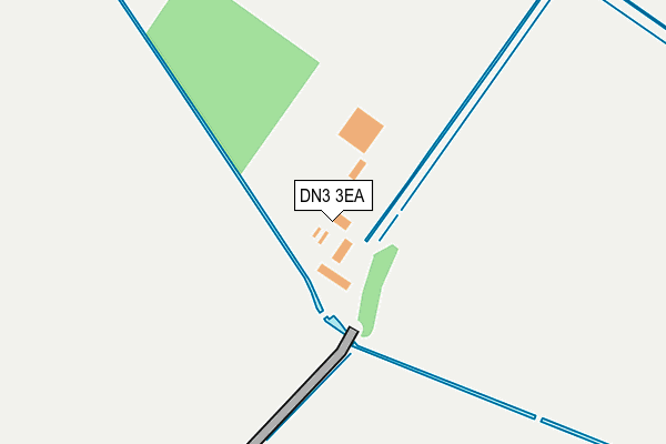 DN3 3EA map - OS OpenMap – Local (Ordnance Survey)