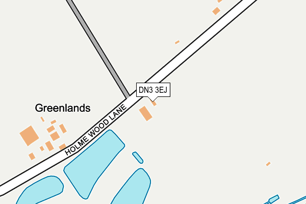 DN3 3EJ map - OS OpenMap – Local (Ordnance Survey)