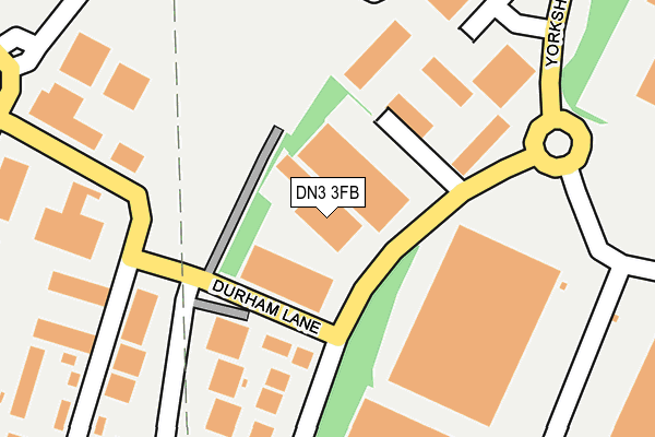 DN3 3FB map - OS OpenMap – Local (Ordnance Survey)
