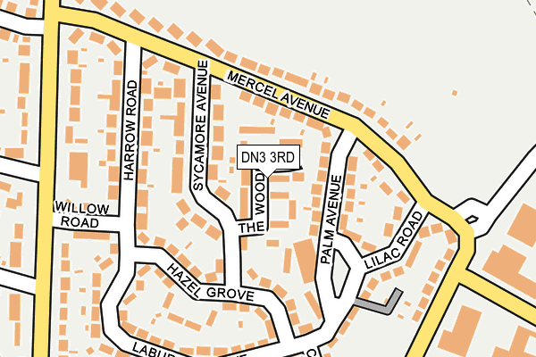 DN3 3RD map - OS OpenMap – Local (Ordnance Survey)