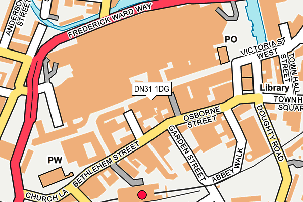 DN31 1DG map - OS OpenMap – Local (Ordnance Survey)