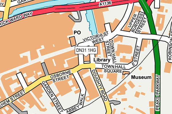 DN31 1HG map - OS OpenMap – Local (Ordnance Survey)