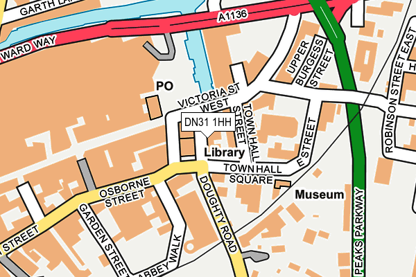 DN31 1HH map - OS OpenMap – Local (Ordnance Survey)