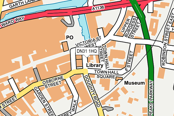 DN31 1HQ map - OS OpenMap – Local (Ordnance Survey)