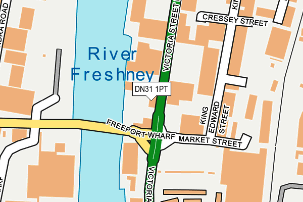 DN31 1PT map - OS OpenMap – Local (Ordnance Survey)