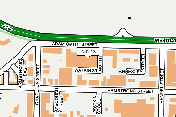 DN31 1SJ map - OS OpenMap – Local (Ordnance Survey)