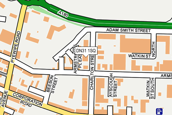 DN31 1SQ map - OS OpenMap – Local (Ordnance Survey)