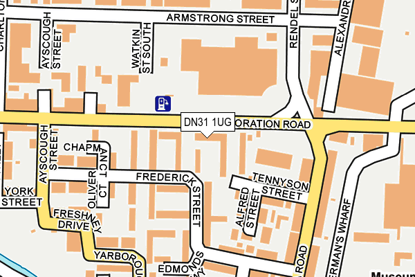 DN31 1UG map - OS OpenMap – Local (Ordnance Survey)