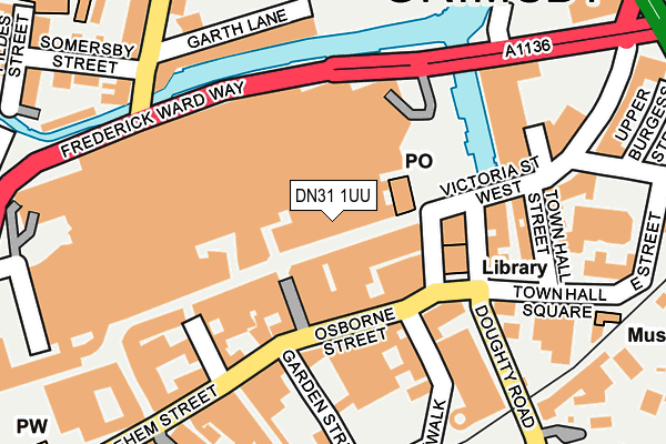 DN31 1UU map - OS OpenMap – Local (Ordnance Survey)