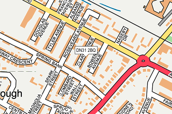 DN31 2BQ map - OS OpenMap – Local (Ordnance Survey)