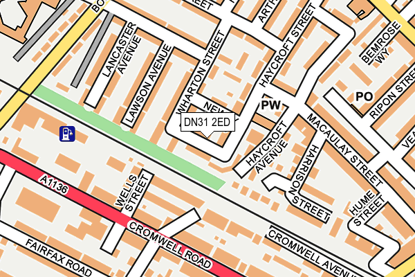DN31 2ED map - OS OpenMap – Local (Ordnance Survey)