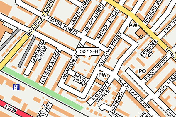 DN31 2EH map - OS OpenMap – Local (Ordnance Survey)