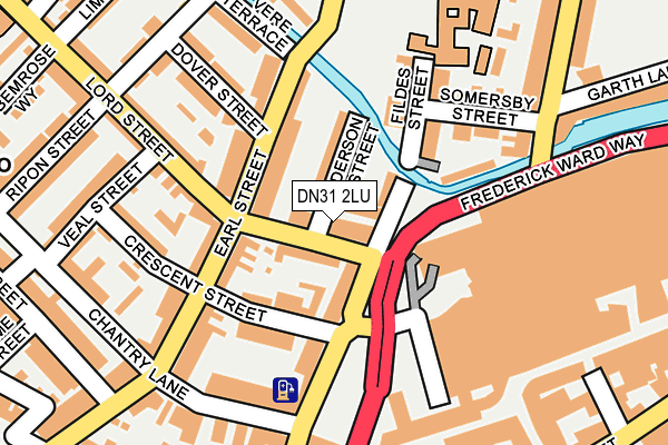 DN31 2LU map - OS OpenMap – Local (Ordnance Survey)