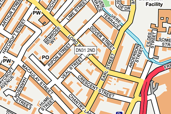 DN31 2ND map - OS OpenMap – Local (Ordnance Survey)