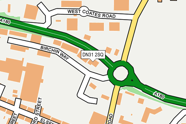 DN31 2SQ map - OS OpenMap – Local (Ordnance Survey)