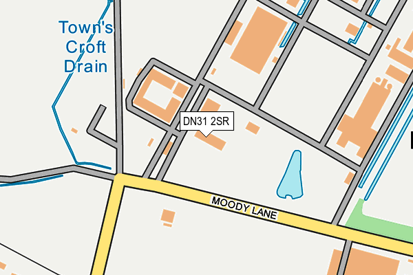 DN31 2SR map - OS OpenMap – Local (Ordnance Survey)