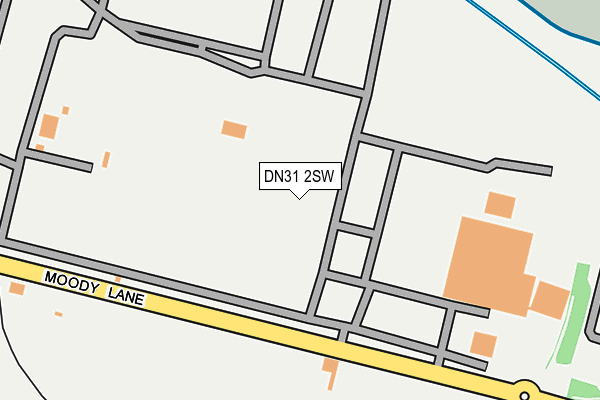 DN31 2SW map - OS OpenMap – Local (Ordnance Survey)