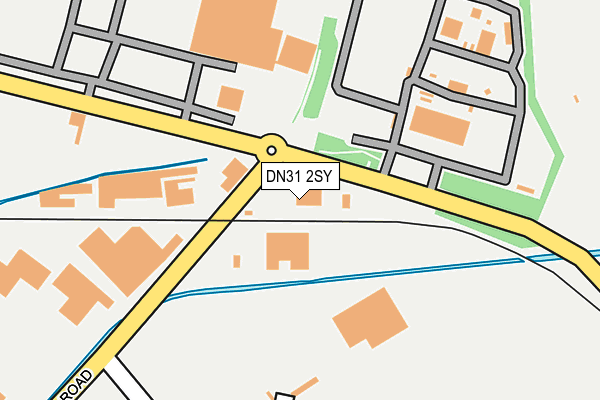DN31 2SY map - OS OpenMap – Local (Ordnance Survey)