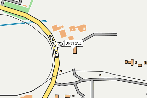 DN31 2SZ map - OS OpenMap – Local (Ordnance Survey)