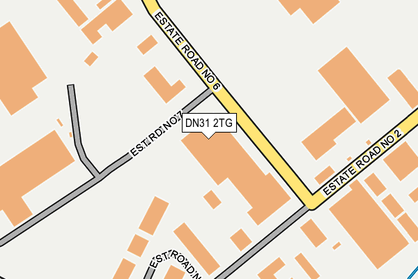 DN31 2TG map - OS OpenMap – Local (Ordnance Survey)