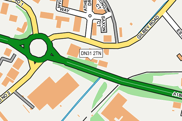 DN31 2TN map - OS OpenMap – Local (Ordnance Survey)
