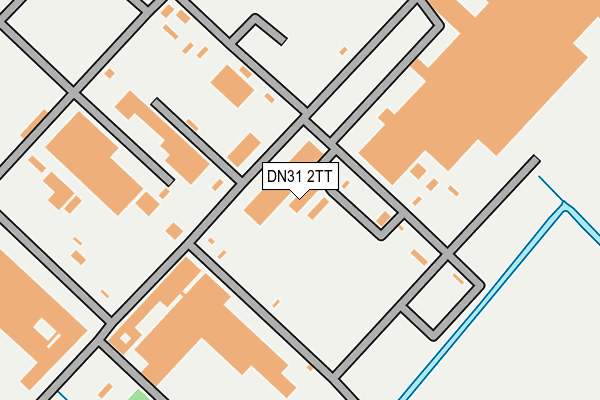 DN31 2TT map - OS OpenMap – Local (Ordnance Survey)