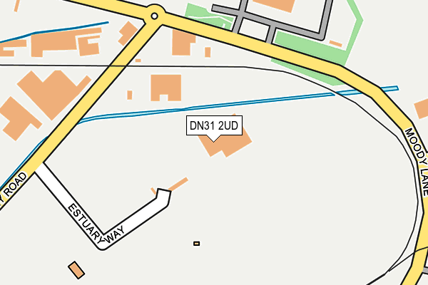 DN31 2UD map - OS OpenMap – Local (Ordnance Survey)