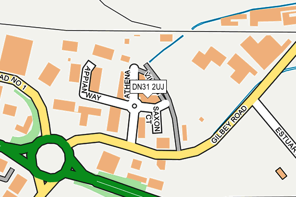 DN31 2UJ map - OS OpenMap – Local (Ordnance Survey)