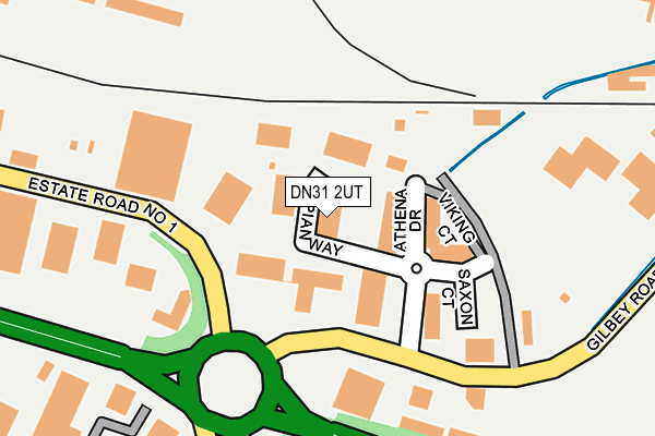 DN31 2UT map - OS OpenMap – Local (Ordnance Survey)