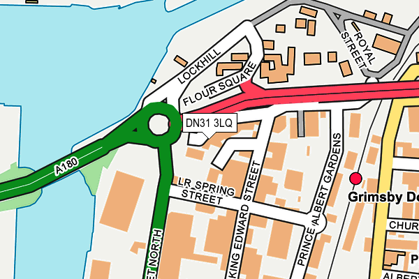 DN31 3LQ map - OS OpenMap – Local (Ordnance Survey)
