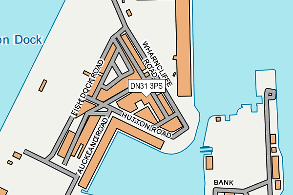DN31 3PS map - OS OpenMap – Local (Ordnance Survey)