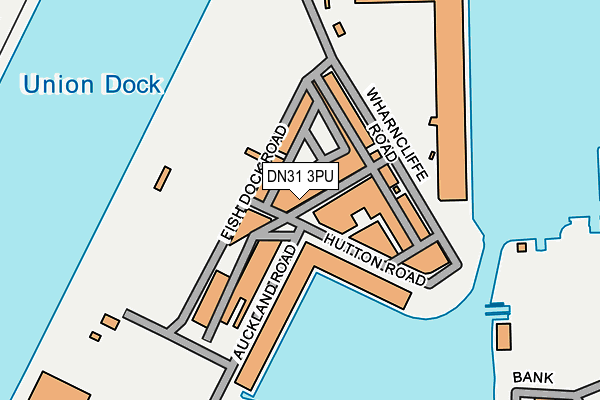 DN31 3PU map - OS OpenMap – Local (Ordnance Survey)