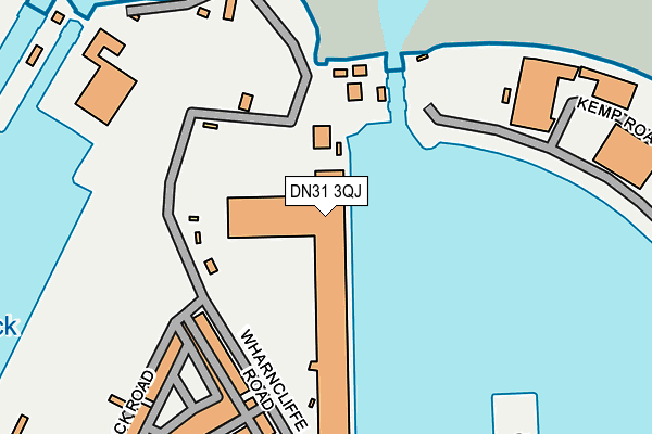 DN31 3QJ map - OS OpenMap – Local (Ordnance Survey)