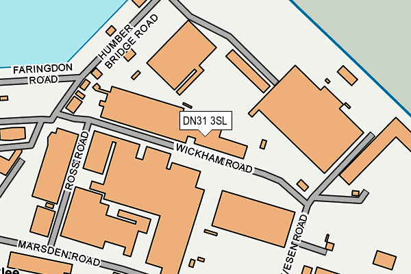 DN31 3SL map - OS OpenMap – Local (Ordnance Survey)