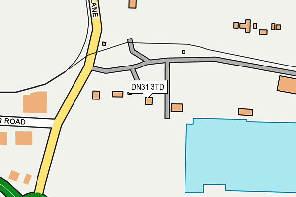 DN31 3TD map - OS OpenMap – Local (Ordnance Survey)