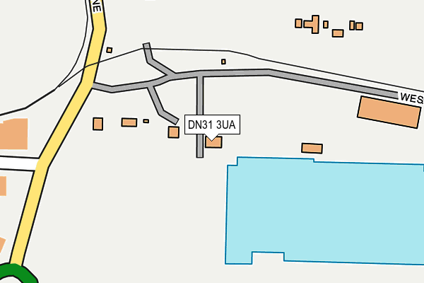 DN31 3UA map - OS OpenMap – Local (Ordnance Survey)