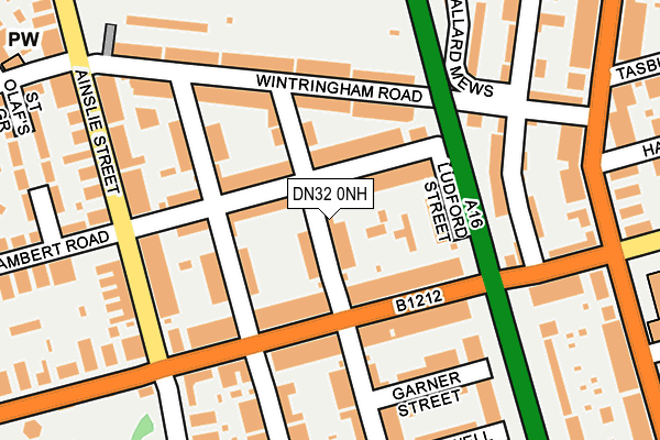 DN32 0NH map - OS OpenMap – Local (Ordnance Survey)
