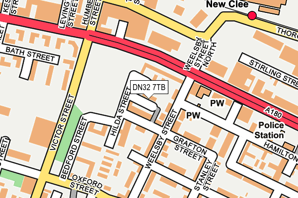 DN32 7TB map - OS OpenMap – Local (Ordnance Survey)