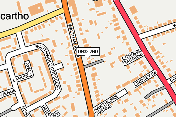 DN33 2ND map - OS OpenMap – Local (Ordnance Survey)