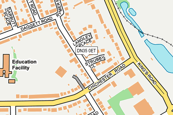 DN35 0ET map - OS OpenMap – Local (Ordnance Survey)
