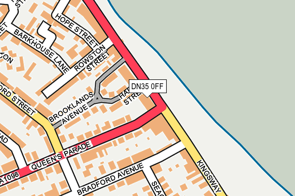 DN35 0FF map - OS OpenMap – Local (Ordnance Survey)