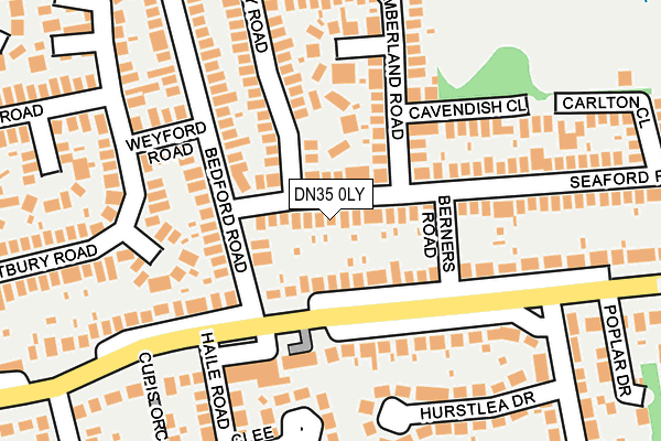 DN35 0LY map - OS OpenMap – Local (Ordnance Survey)