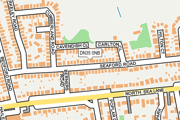 DN35 0NB map - OS OpenMap – Local (Ordnance Survey)