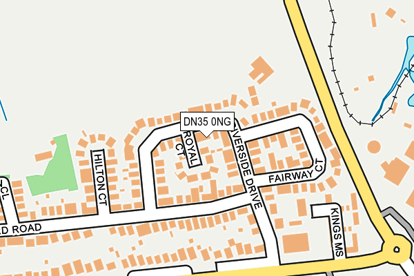DN35 0NG map - OS OpenMap – Local (Ordnance Survey)