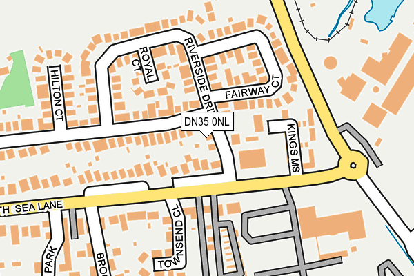 DN35 0NL map - OS OpenMap – Local (Ordnance Survey)