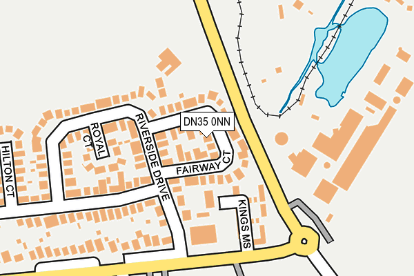 DN35 0NN map - OS OpenMap – Local (Ordnance Survey)