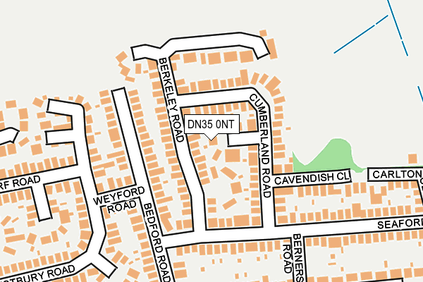 DN35 0NT map - OS OpenMap – Local (Ordnance Survey)