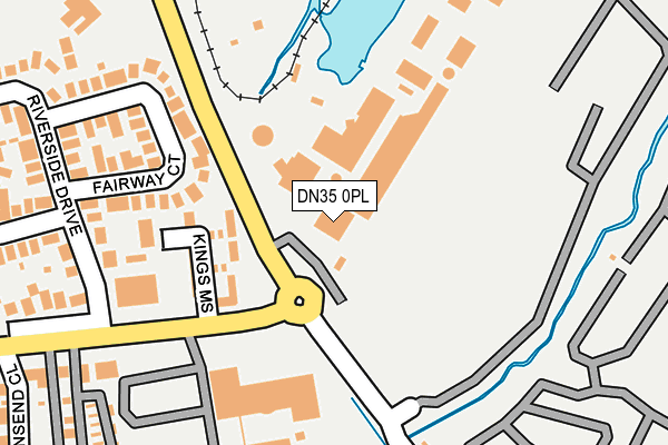 DN35 0PL map - OS OpenMap – Local (Ordnance Survey)